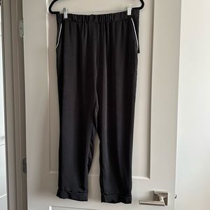 Lulus crop satin dress pants. NWT. Size L